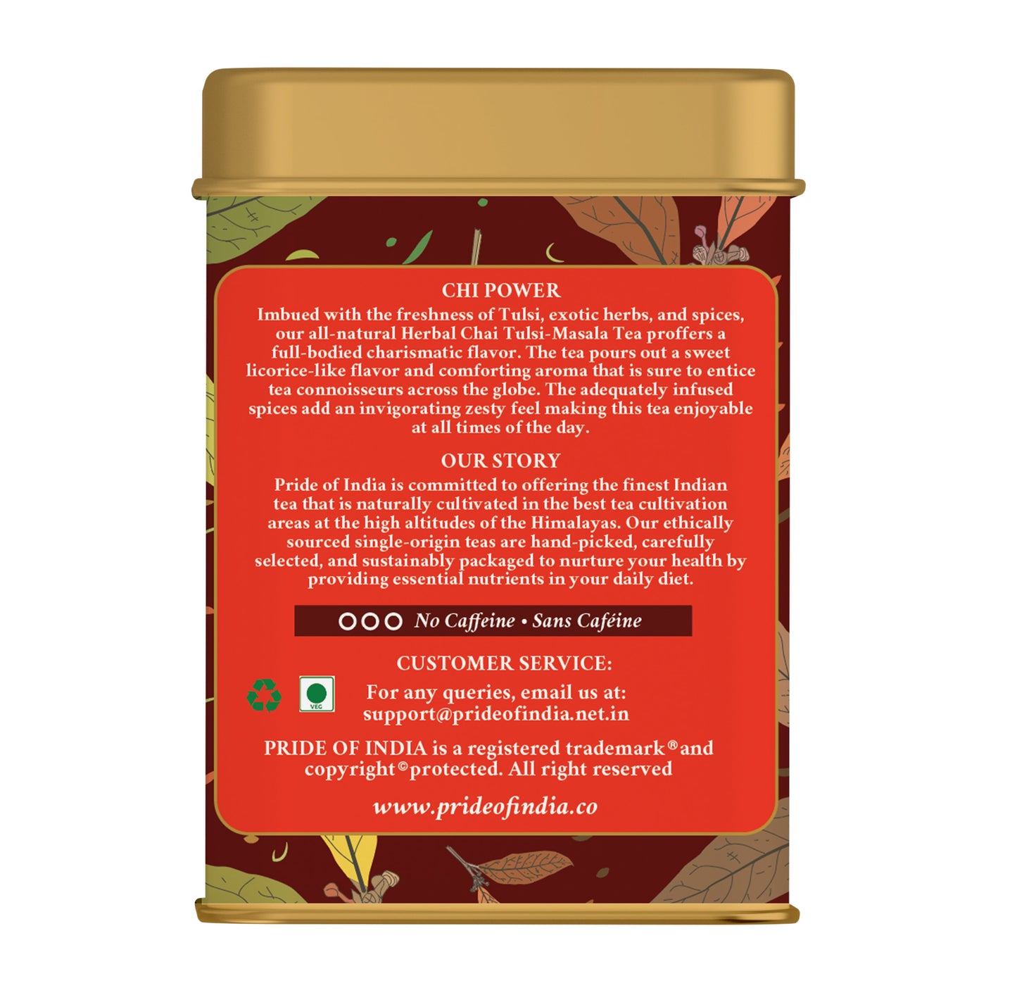 Herbal Chai - Comforting Spiced Tea Bags