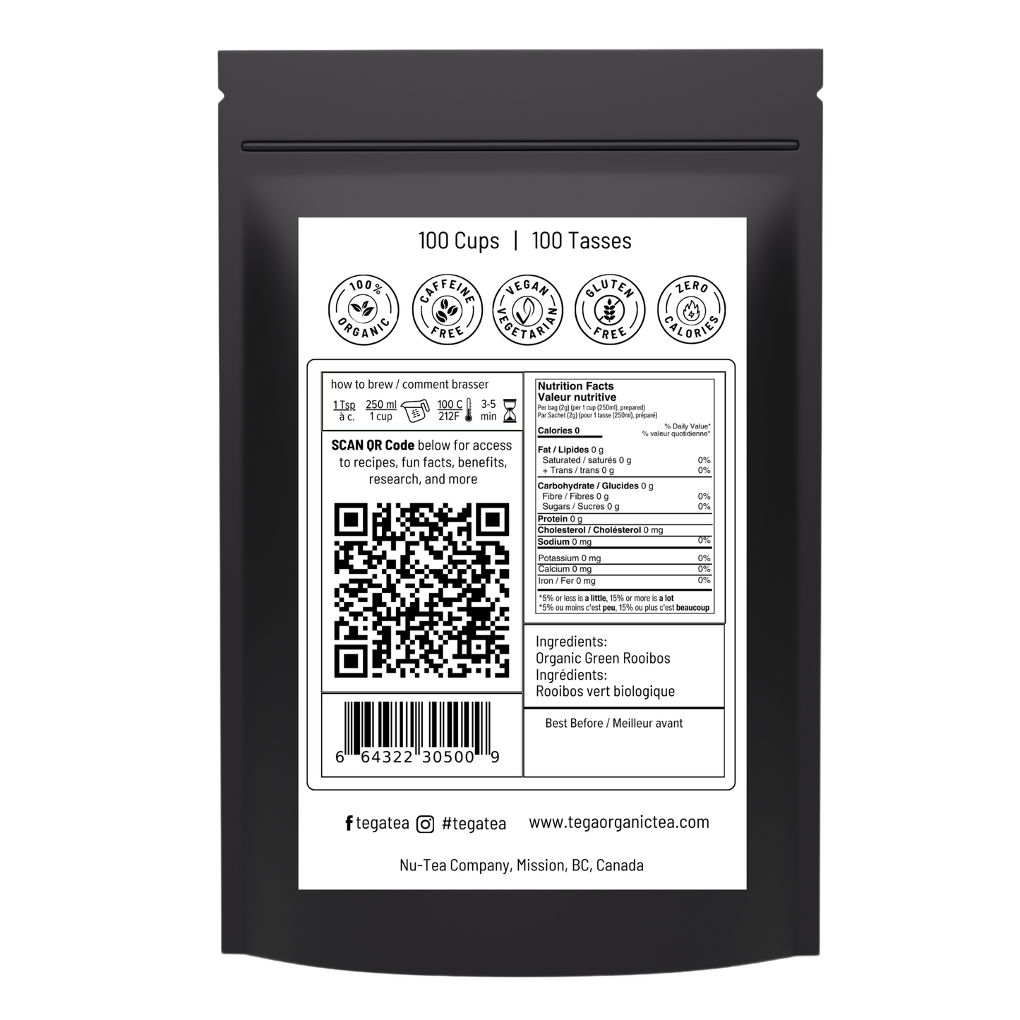 Organic Green Rooibos Tea